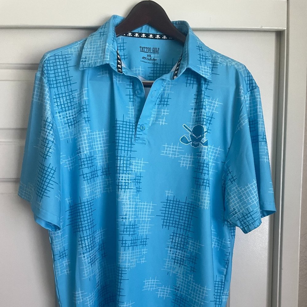 Tattoo Golf Polo Shirt